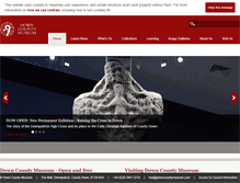Tablet Screenshot of downcountymuseum.com